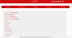 Desktop Screenshot of contact.hellomagazine.com
