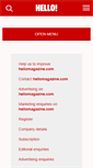 Mobile Screenshot of contact.hellomagazine.com