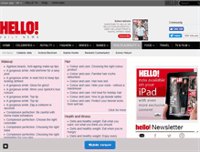 Tablet Screenshot of library.hellomagazine.com